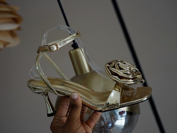 New Life | Gold Elevating Heels - Image 3