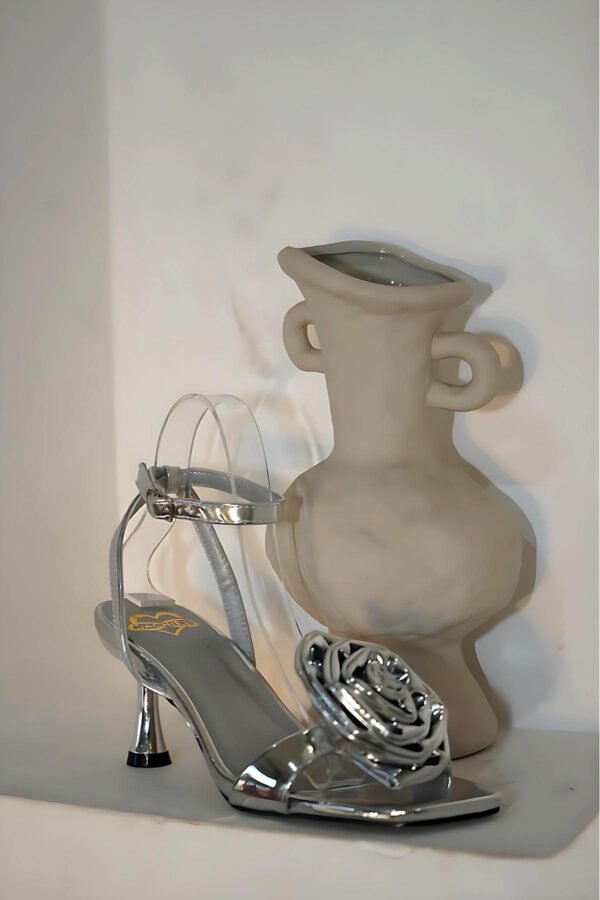 New Life | Silver Elevating Heels - Image 3