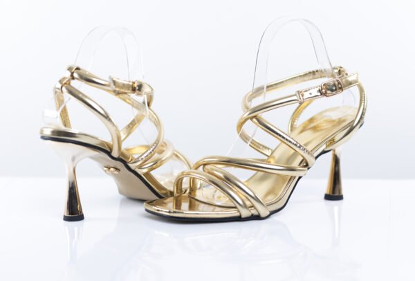 Soul Mate | Symmetric Gold Heels